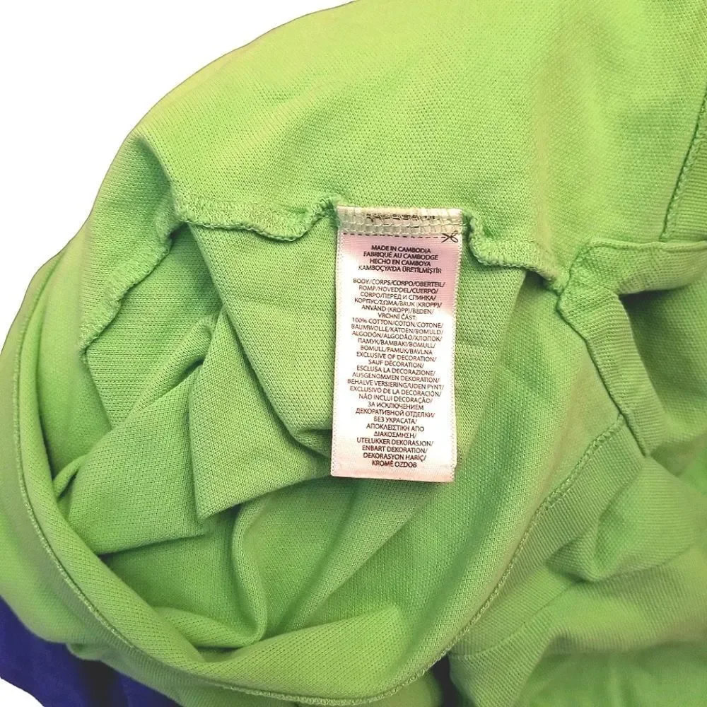 Polo by Ralph Lauren Cruise Lime Classic Fit Mesh Polo Shirt Size Large 5 0270